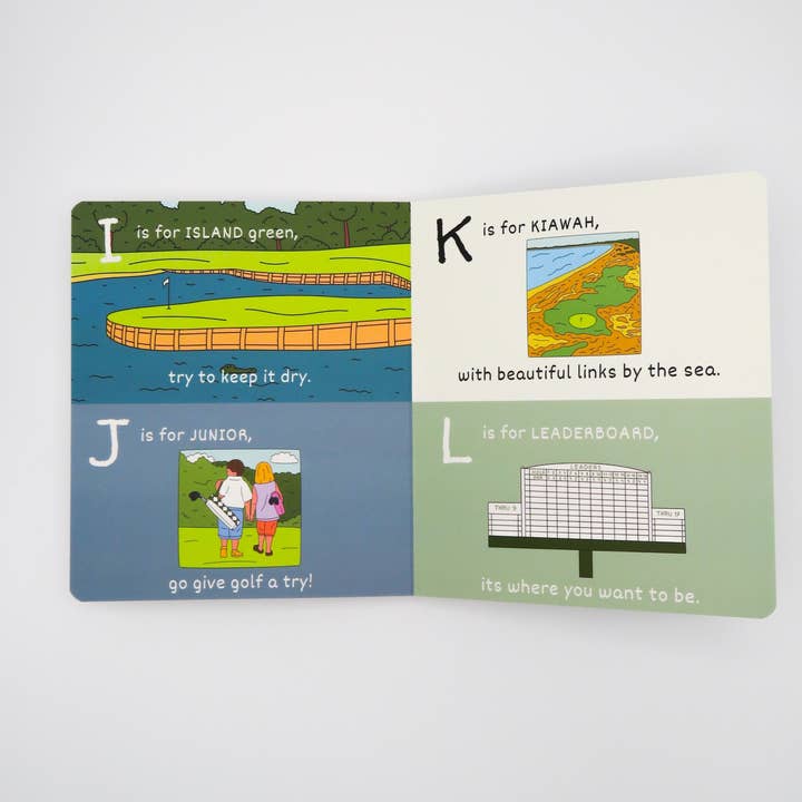 Wild Adventure Books - Wholesale Preschool Book (3-5) - ABC's of Golf2