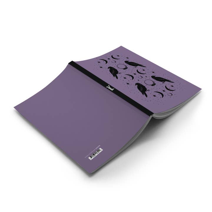 Denik - Wholesale Notebook - Raven of Fortune Layflat Journal Notebook