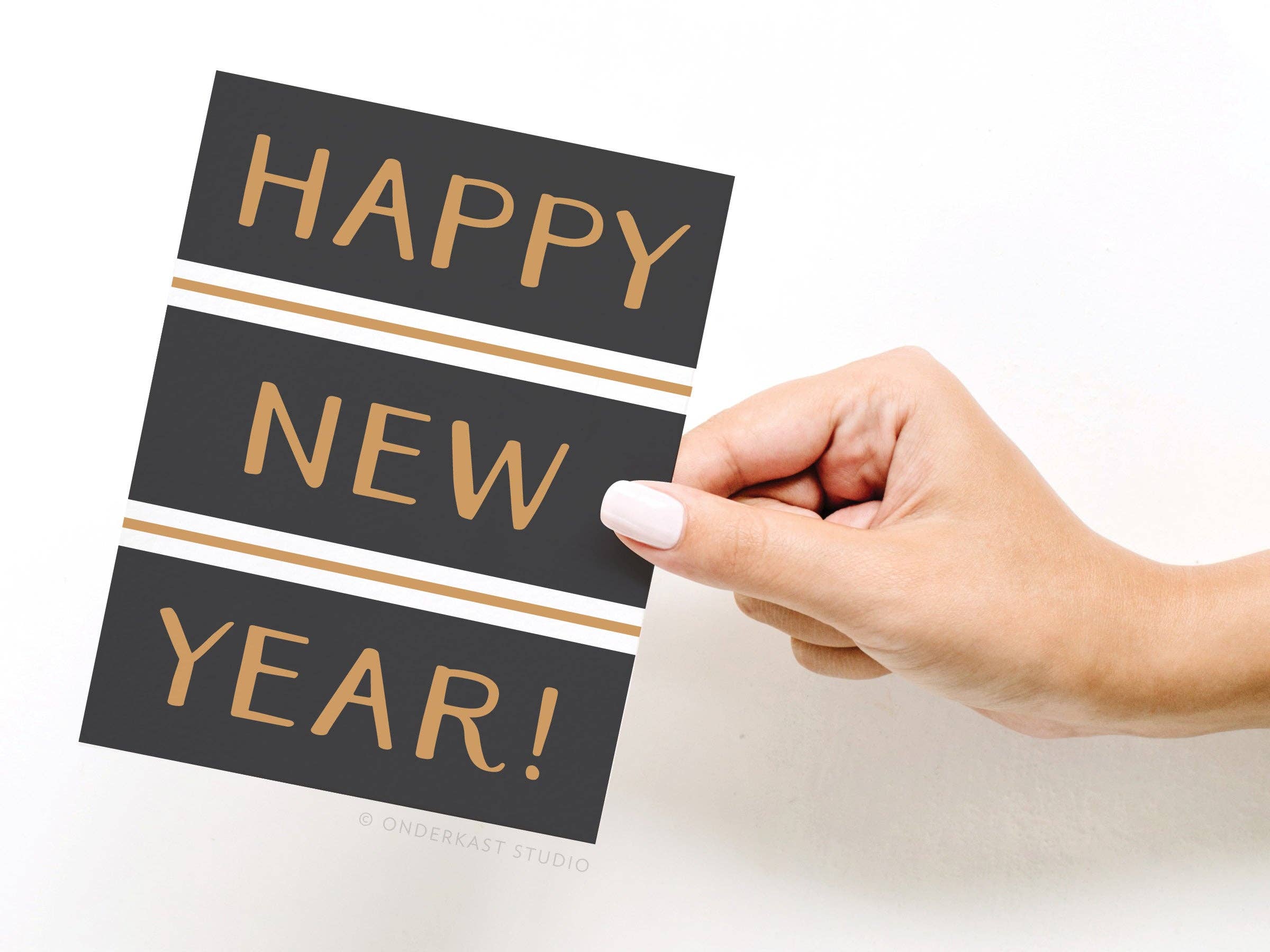 Easyhand Goods – formerly Onderkast - Wholesale New Year's Card - Happy New Year Greeting Card – FINAL STOCK2