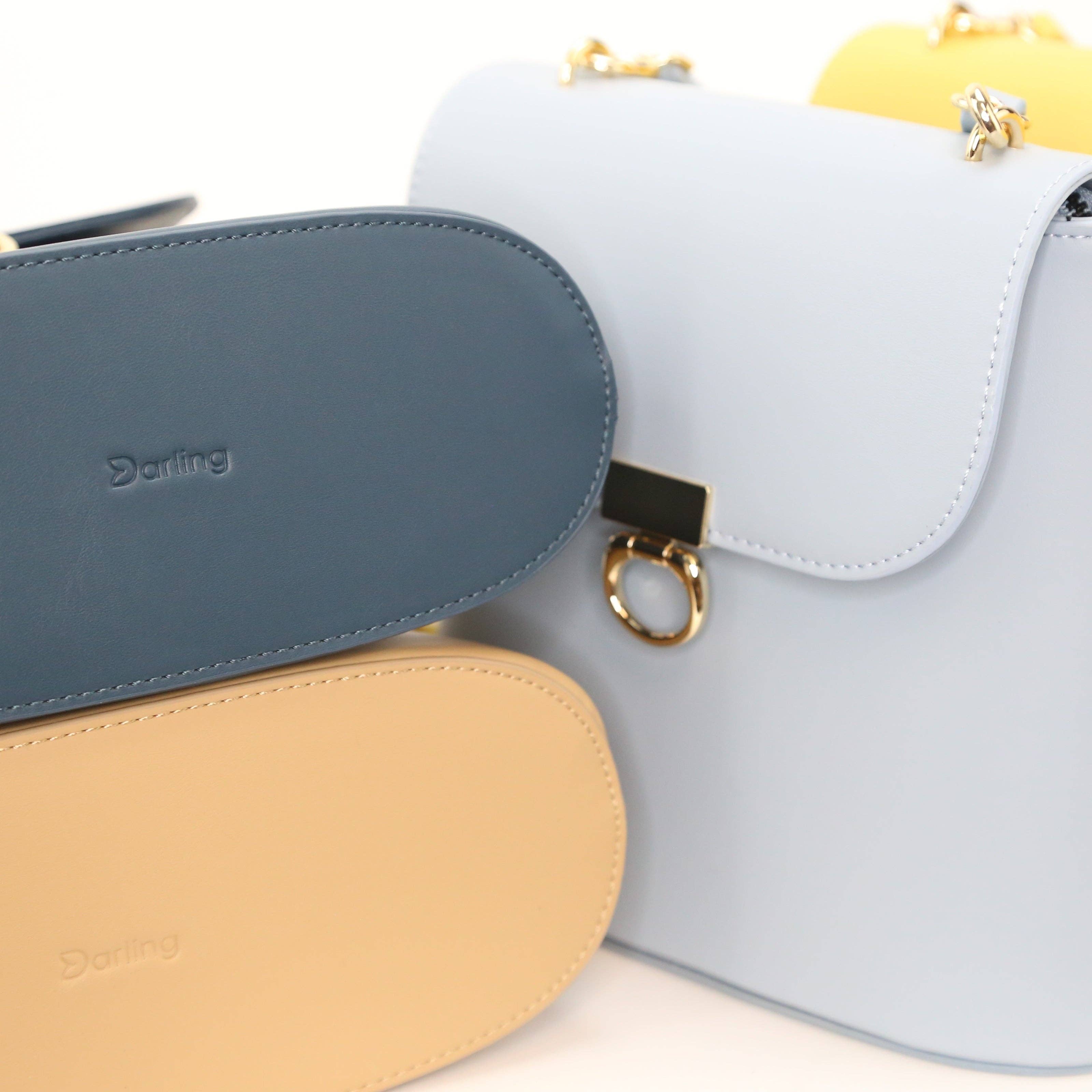 Darling's Canada – Bolsa de ombro – Mulher por atacado – Bolsa de Ombro Retro Made Simple para Mulheres - 3 Cores2