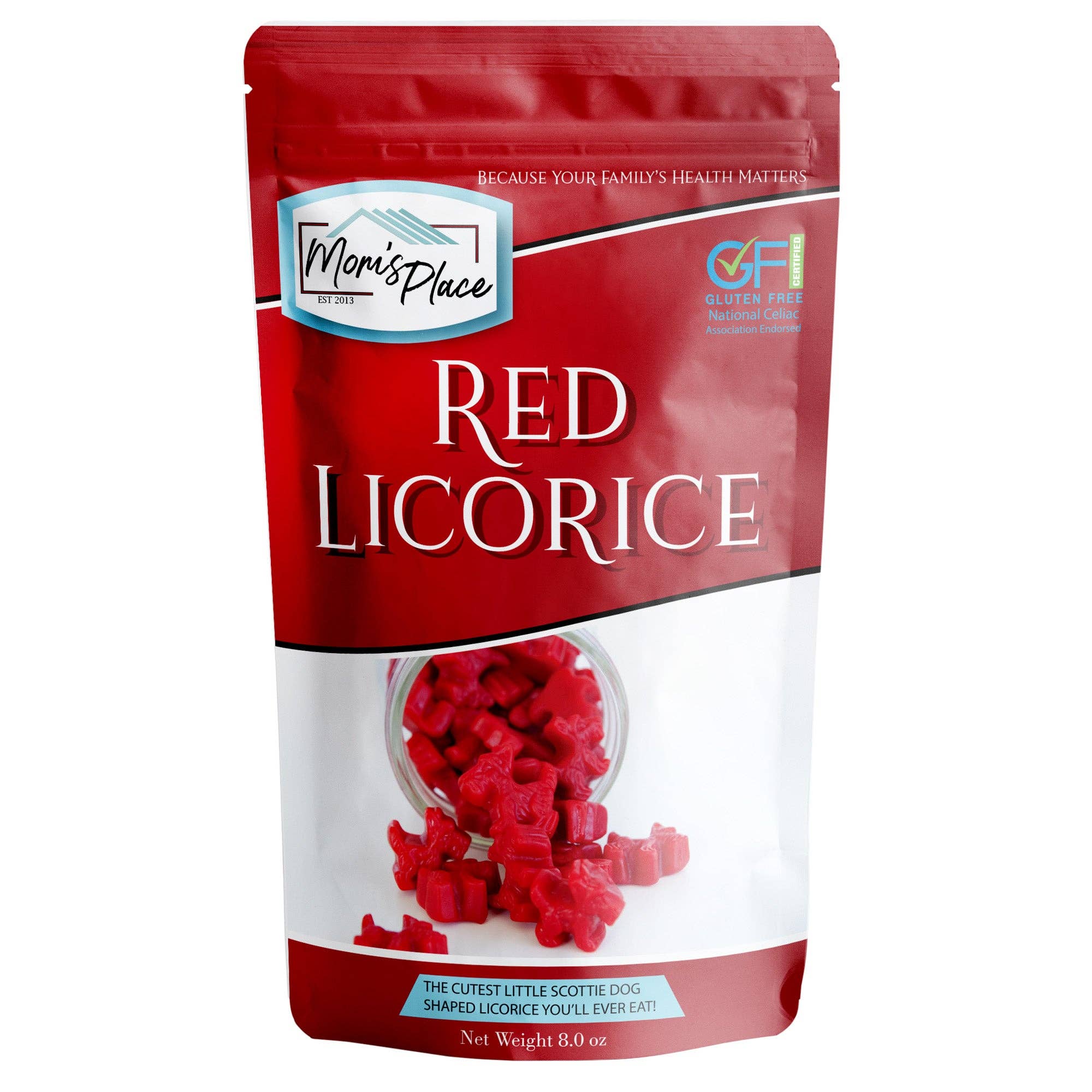 Mom's Place Gluten Free - Wholesale Licorice - Gluten-Free Red Licorice1