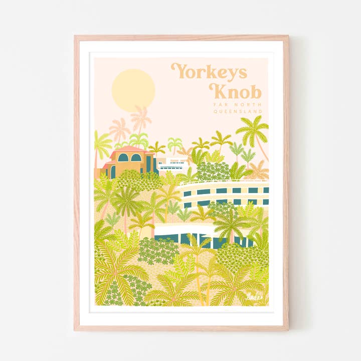 Designs by Claudia - Wholesale Art print - Yorkeys Knob0