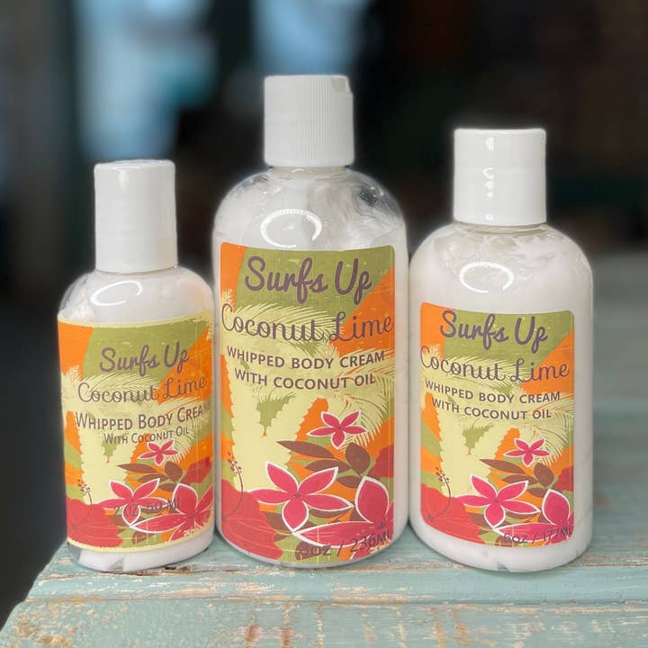 Lotion Coconut Lime - BOUTEILLE pour la vente par Surfs Up Candle