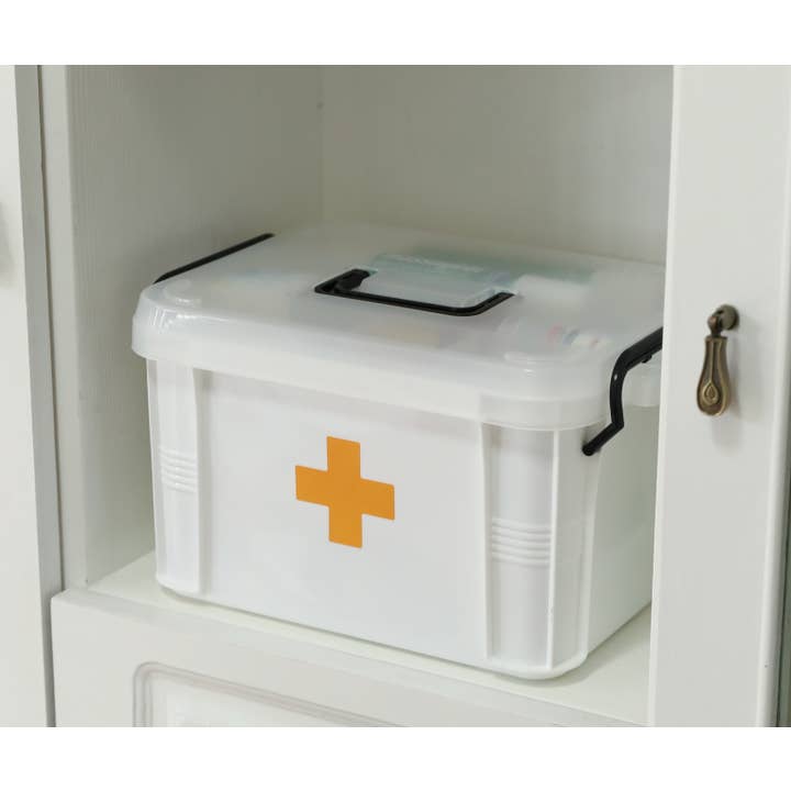Quickway Imports - Wholesale First Aid Kit - White Empty Medical Box, First Aid Kit Storage2