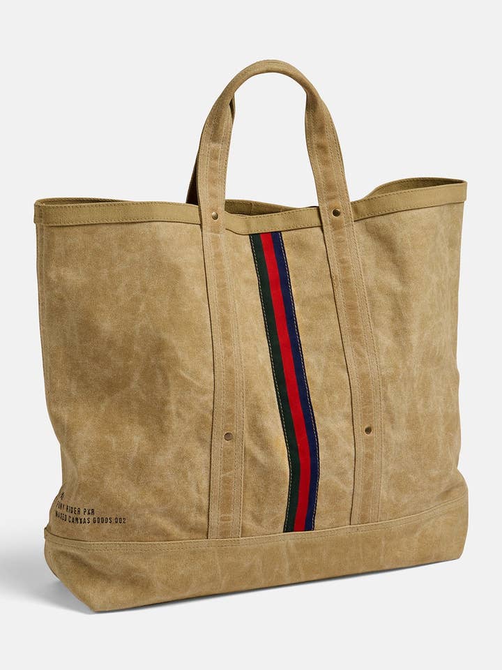 Verão 25 - Saco de Lona Grande para Fugitivos | Castanho Dourado por atacado de Pony Rider