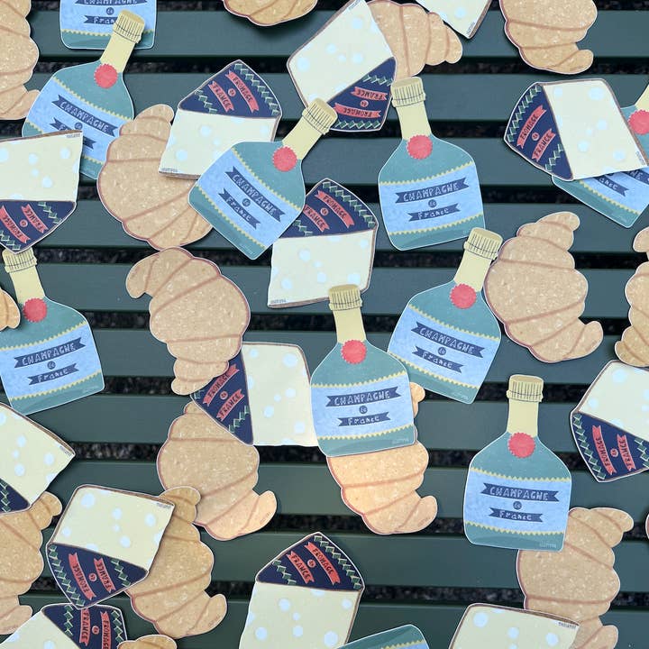 Isatopia - Wholesale Sticker - French Collection Stickers Pack5