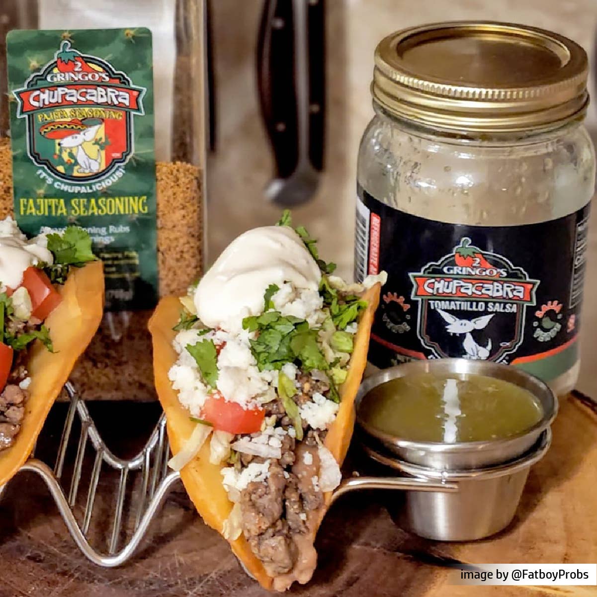 2 Gringos Chupacabra - Vente Salsa - Salsa Tomatillo4