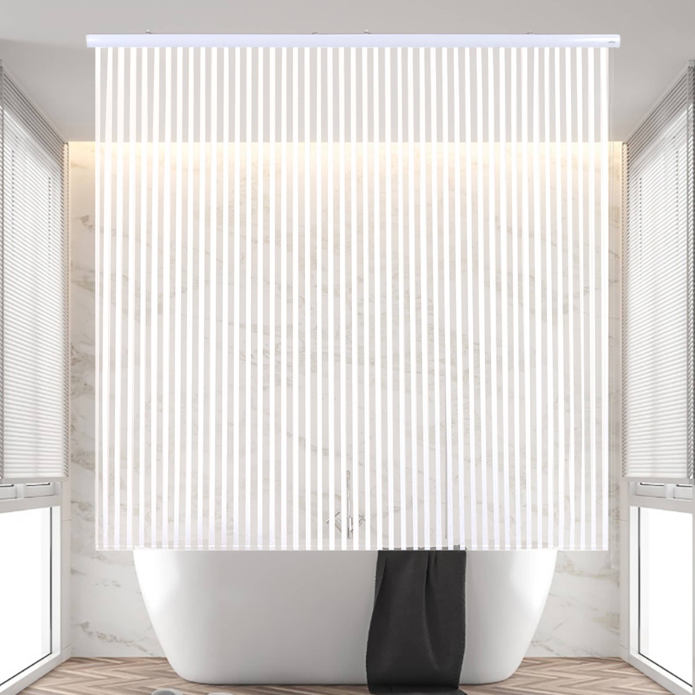 Jakooz – wholesale Duschdraperi – Jakooz upprullbart duschdraperi för badrum7