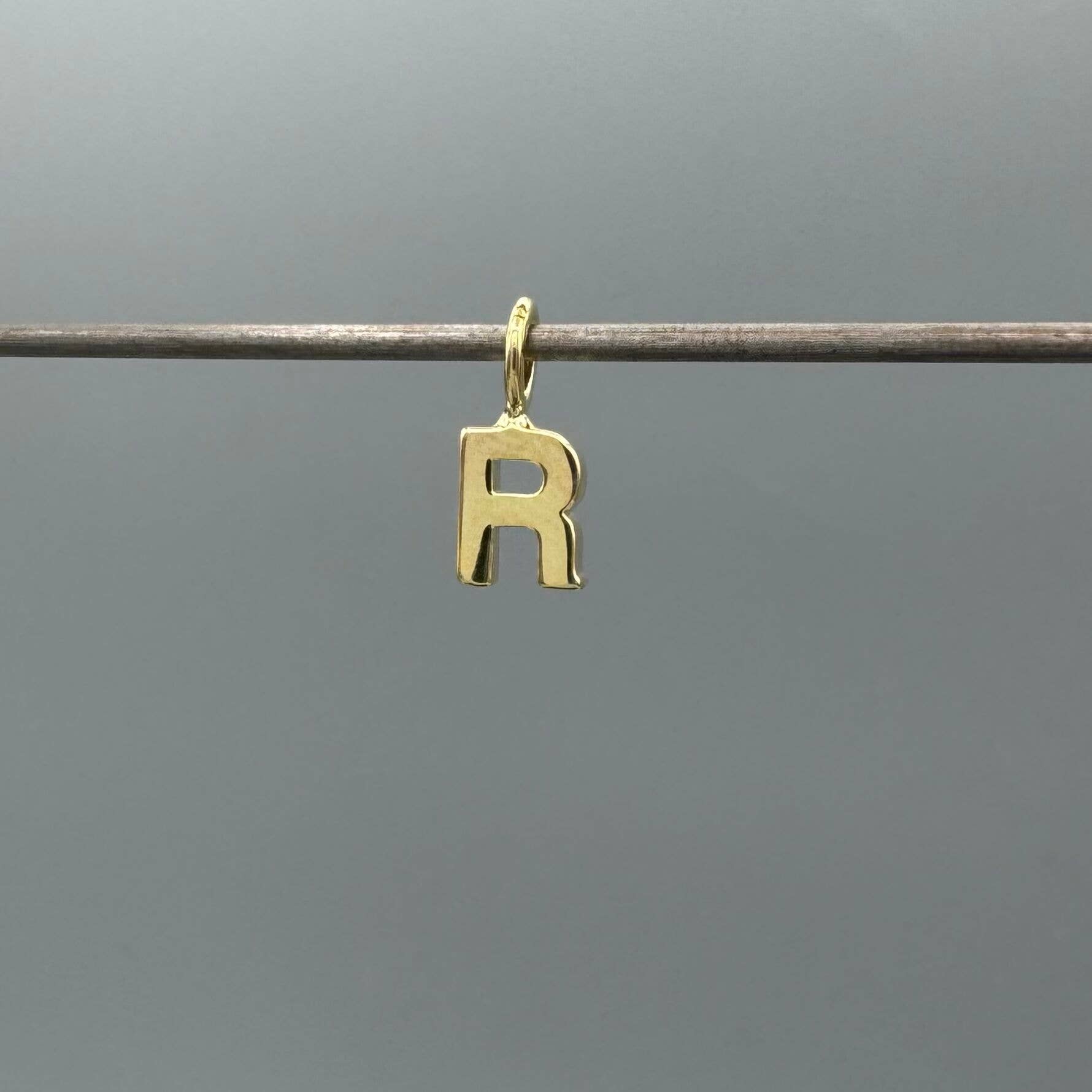 Something Silver - Wholesale Individual Charm/Pendant - Perfect Little Block Letter Initial Charm17