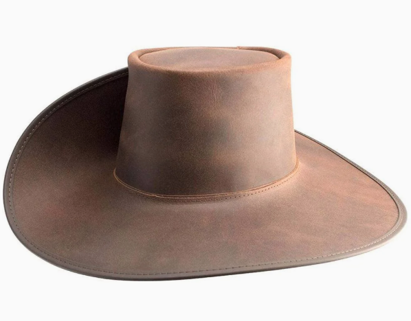 American Hat Makers - Wholesale Cowboy Hat - Unisex - Renaissance Fair Leather Hat Unbanded - Style Cavalier3