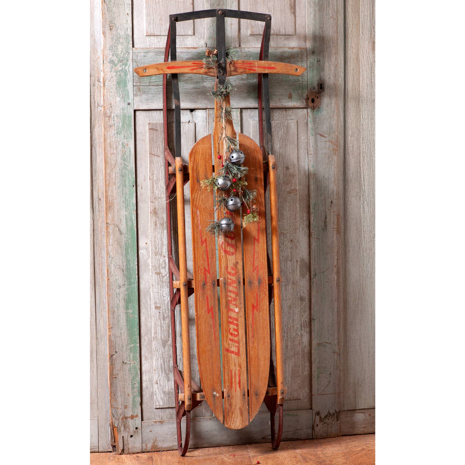 Irvin's Tinware - Wholesale Christmas Decoration - Rustic Hanging Jingle Bells in Antique Silver1