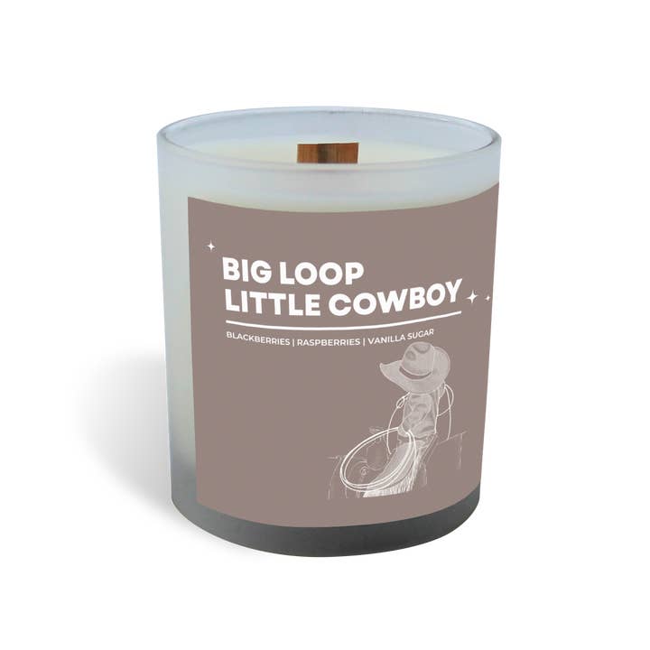 Western Hive - Venta al por mayor Velas de diseño llamativo - Gran Bucle Pequeño Vaquero