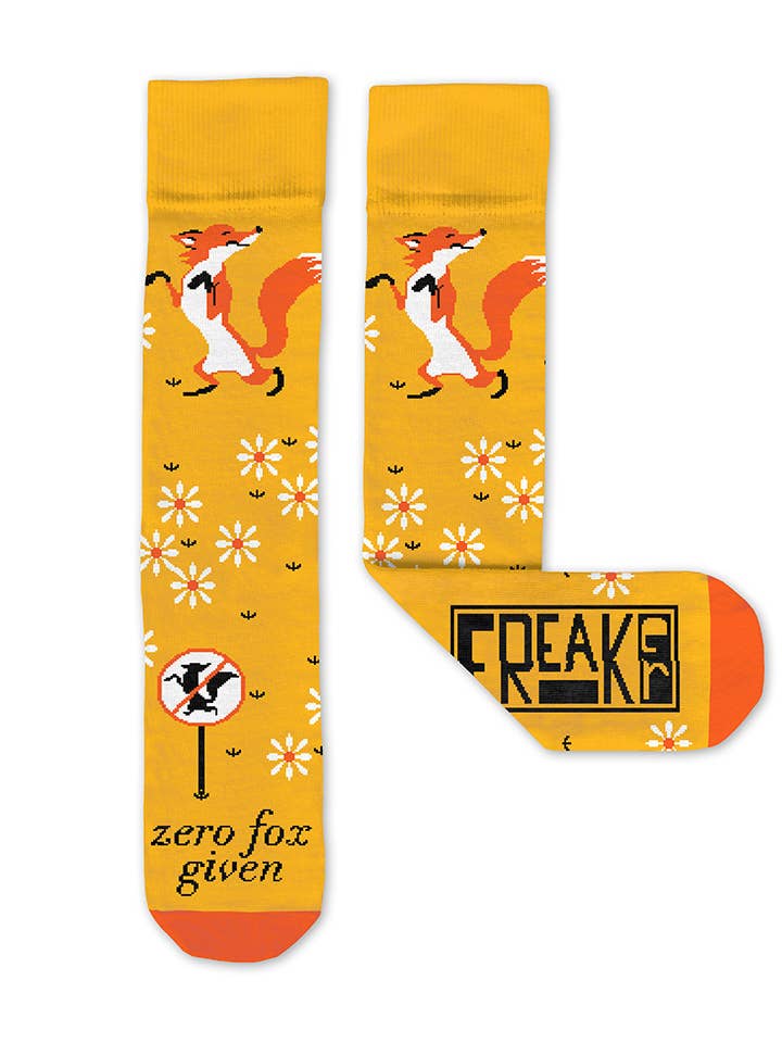 Freaker USA - Wholesale Socks - Women's - Zero Fox Given | Women's USA Made Socks1