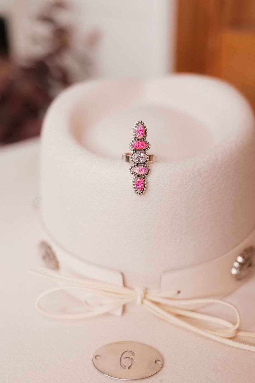 Krush Kandy - Wholesale Cocktail/Statement Ring - Kandy Opal Rings Bno. 45