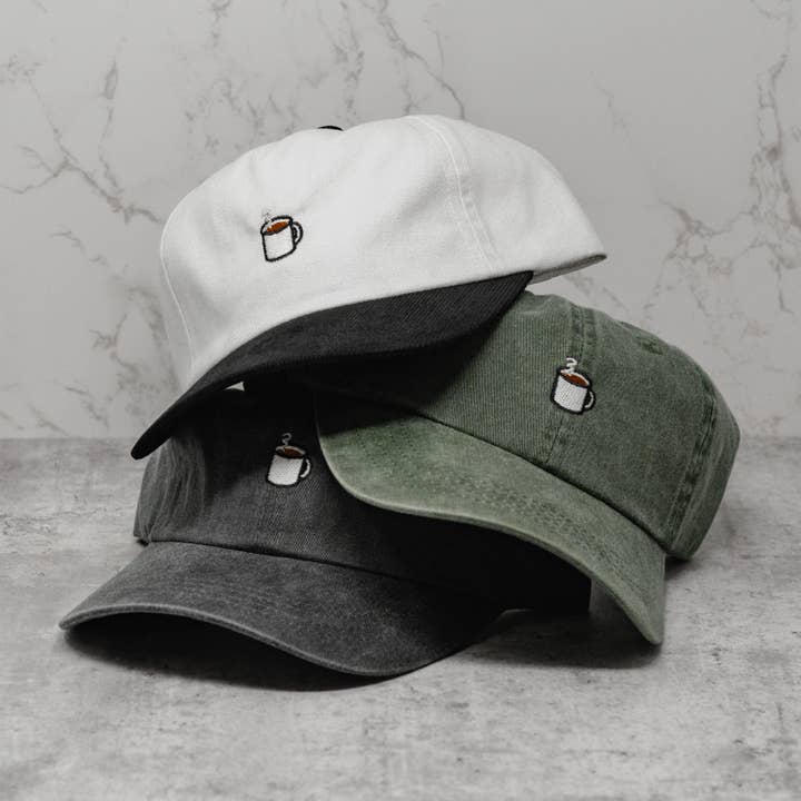 The Hungry Sloth - Wholesale Baseball cap – Unisex - Coffee Embroidered Hat5