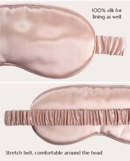 LanLivia - Wholesale Sleep/Eye Mask - 100% Silk Sleeping Mask-22mm-Plain Colors-Oversize13