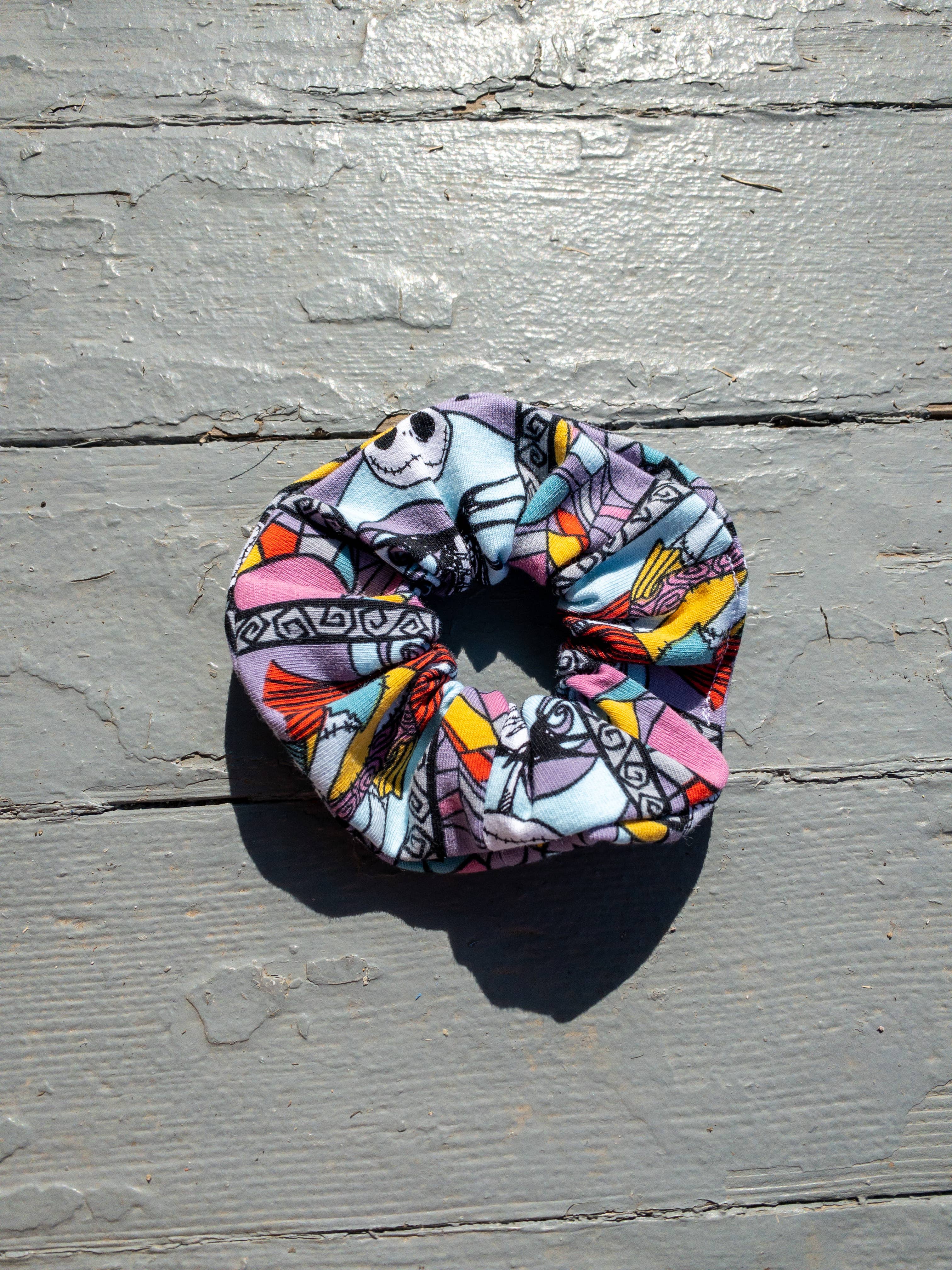 Art By Vivian Rodarte - Wholesale Scrunchie - Women’s - Nightmare Before Christmas Jack Skelington Scrunchies