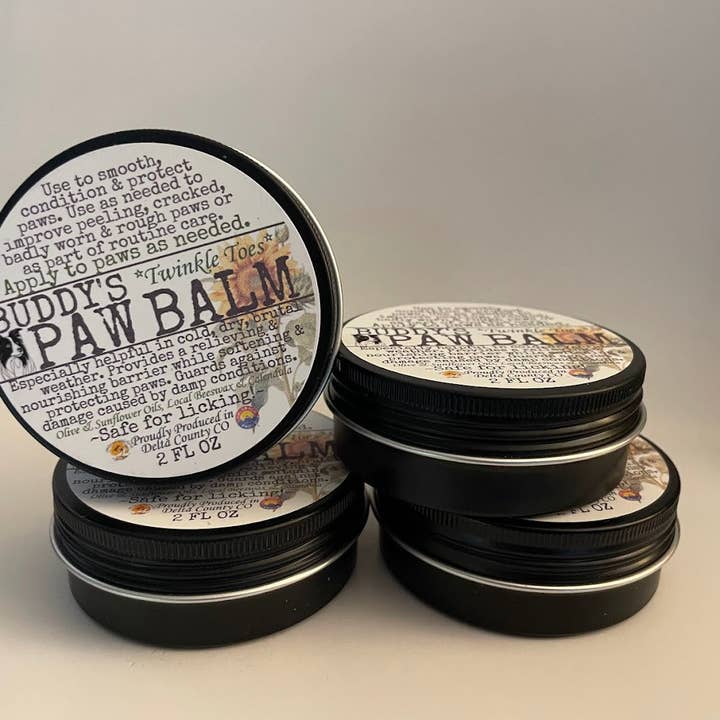 Buddy's Good Dog Ört Tassalva ~ Skyddande & Vårdande Omsorg för Hundar - 2 oz Burk för wholesale av Smittys Little Farm