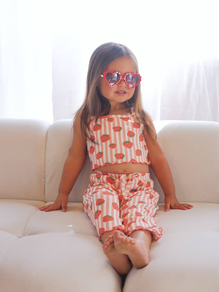 Celebrate Your Tribe - Wholesale Top & Pant Set - Kids - Berry Patch Tank Set2