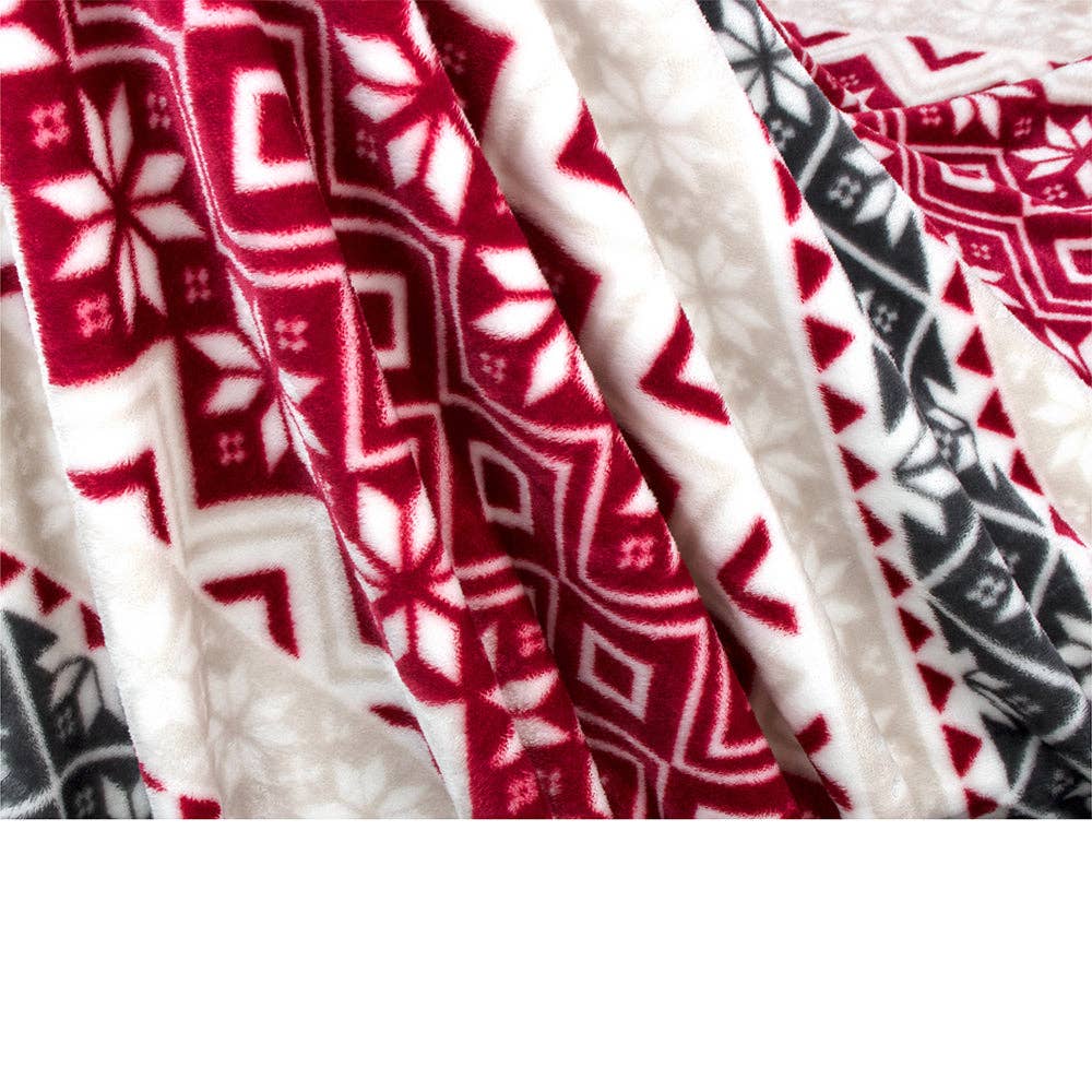 Pavilia – wholesale Prydnadsfilt – Pavilia julfleecefilt med säsongsmotiv28