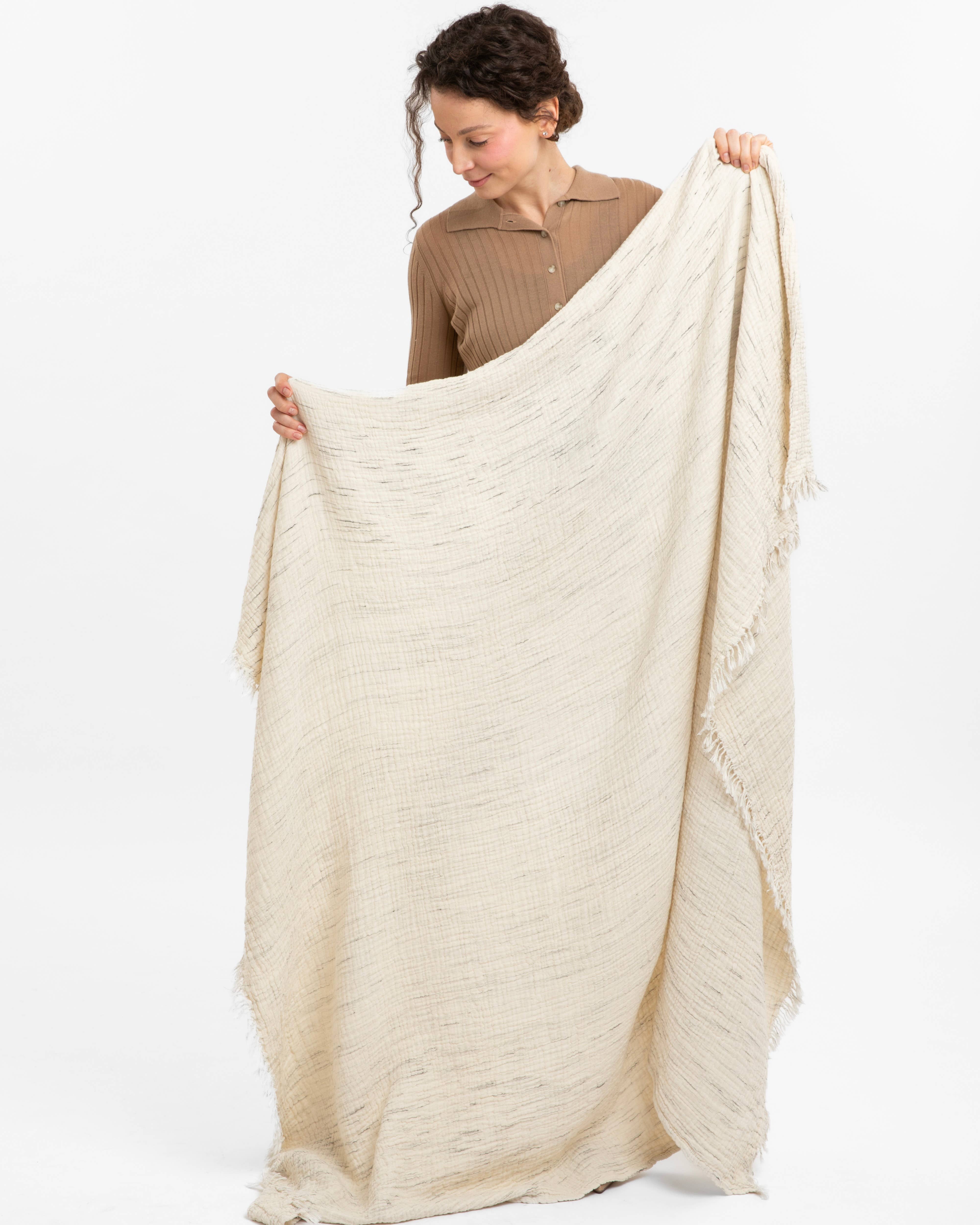 Woven Stories - Wholesale Throw Blanket - Cocoon Cotton Reversible Throw Blanket38