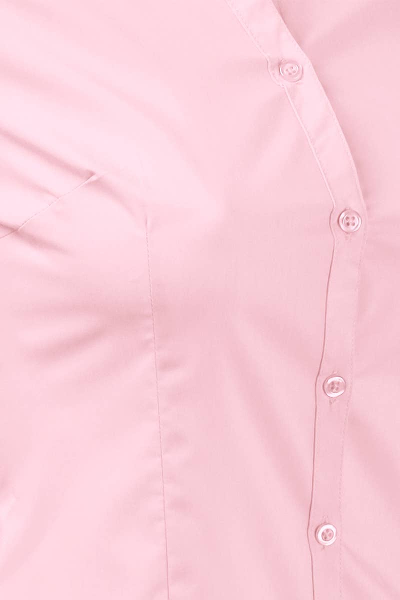 NINEXIS - Vente Chemise à col boutonné – femme - CWTDSL028_Chemises à col boutonné à manches longues109