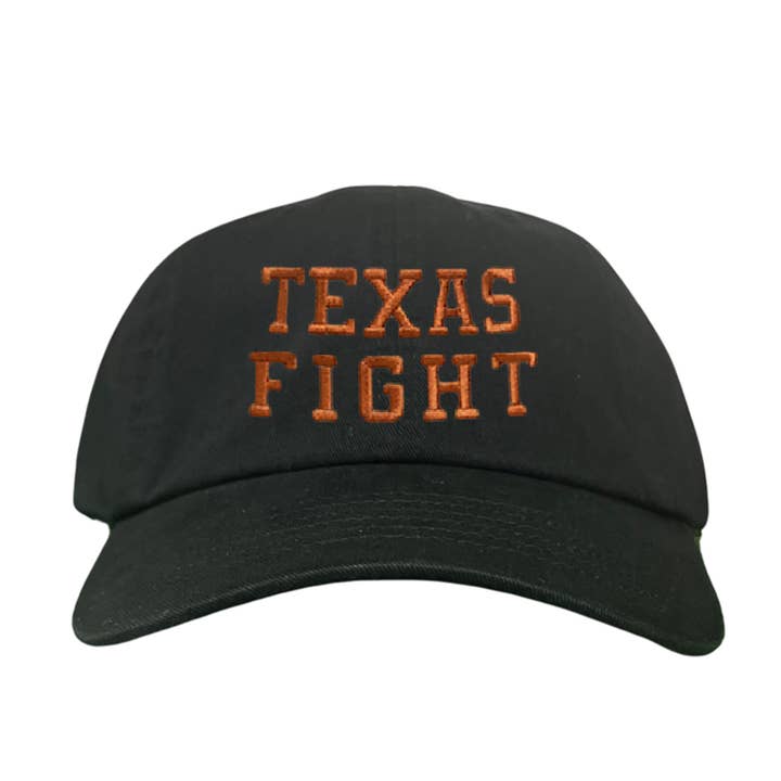 Last Stand Hats, LLC - Wholesale Baseball Cap - Unisex - Texas Longhorns Texas Fight Embroidered Hats / UT9154 / MM13