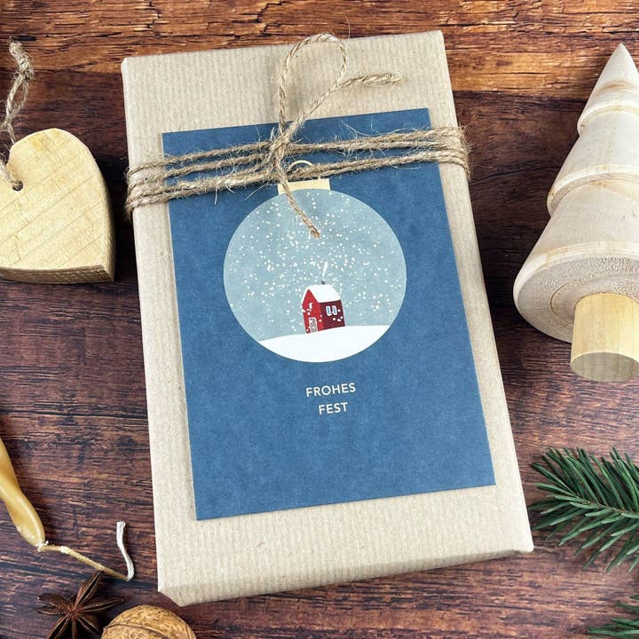 Naturbedacht – Großhandel Weihnachtskarte – Weihnachtskarte - Fair, Ökologisch Und Nachhaltig1