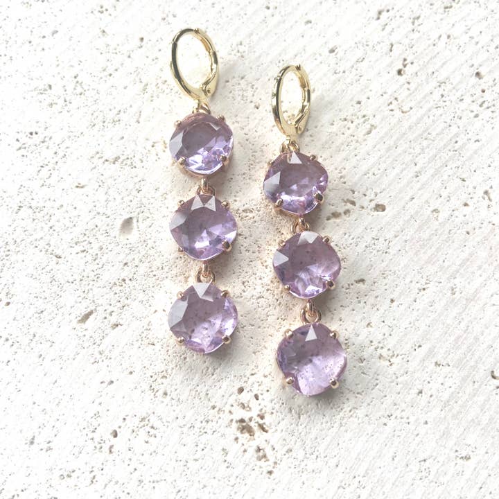 VB&CO Designs Handmade Jewelry - Wholesale Dangle Earrings - Crystal Earrings Spring Summer Easter Jewelry boutique salon
