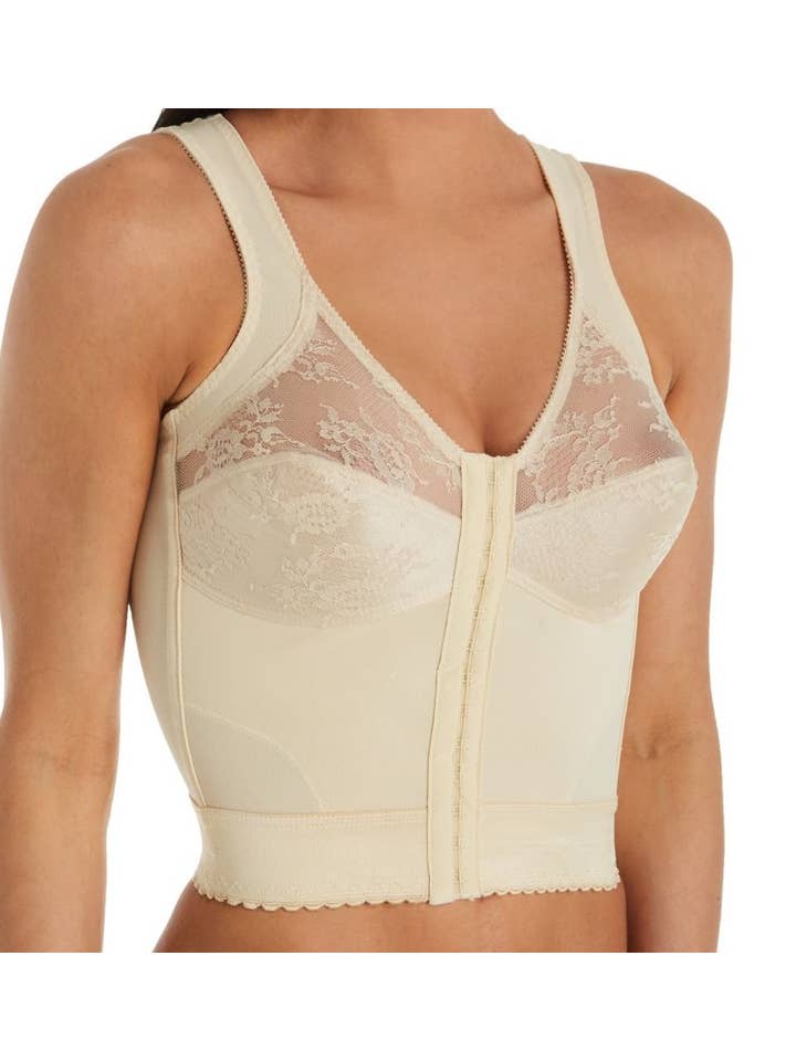 CORTLAND STYLE 9603 - Front Closure Back Support BLUSH for wholesale on Faire