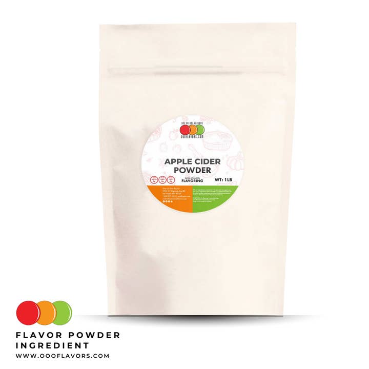 OOOFlavors.com - Wholesale Drink Mix - Apple Cider Flavor Powder3