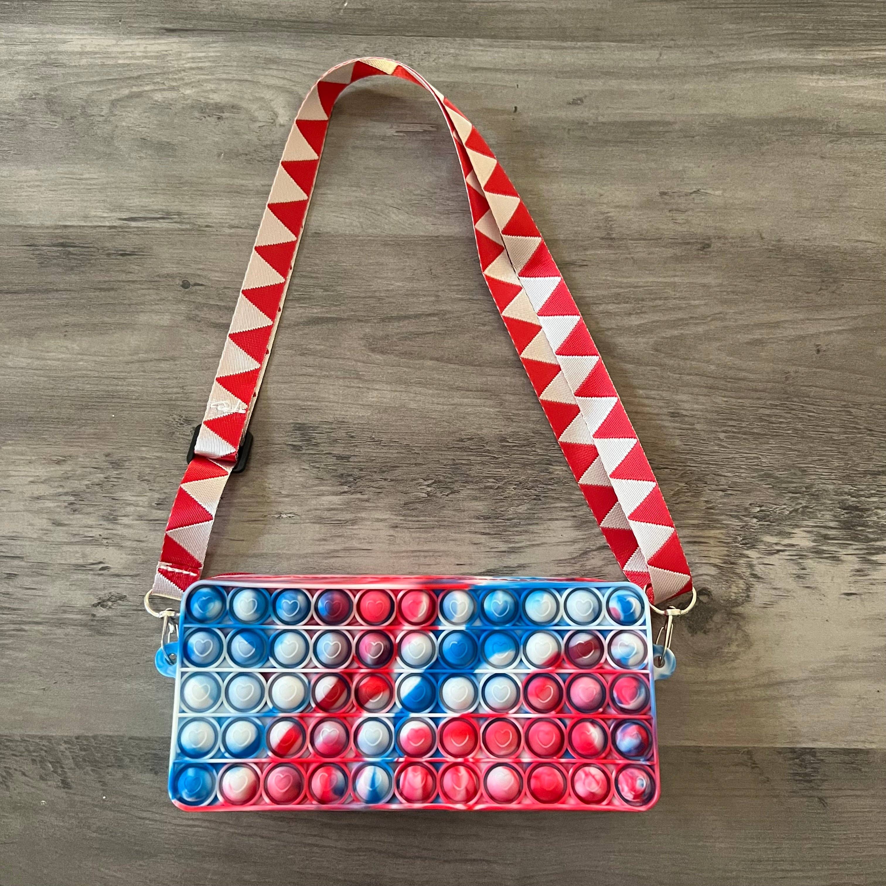 Sweettine Wholesale - Wholesale Fidget Toy - Kids - Rectangle Sensory Fidget Pop Purses1