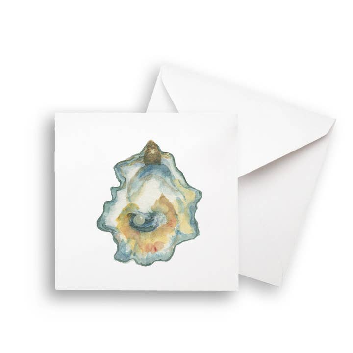 French Graffiti - Wholesale Tea Towel - Watercolor Oyster5