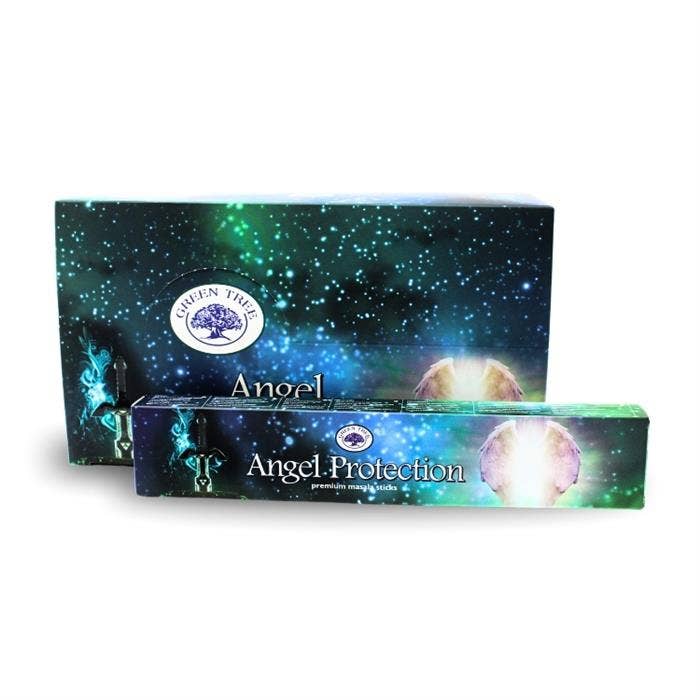 Green Tree - Wholesale Incense - Green Tree Angel Protection Hand Rolled Natural Incense Sticks1
