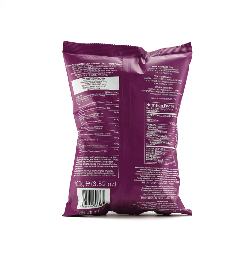 Patatas Nana - Wholesale Chips - Nana Di Morgan Red Rapa Potatoes 40g1