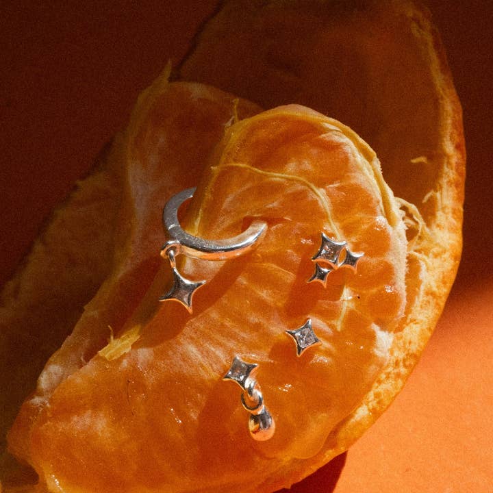 S-kin Studio Jewelry - Wholesale Jewelry Set - Edward Sparkle Earrings Set - Sterling Silver4