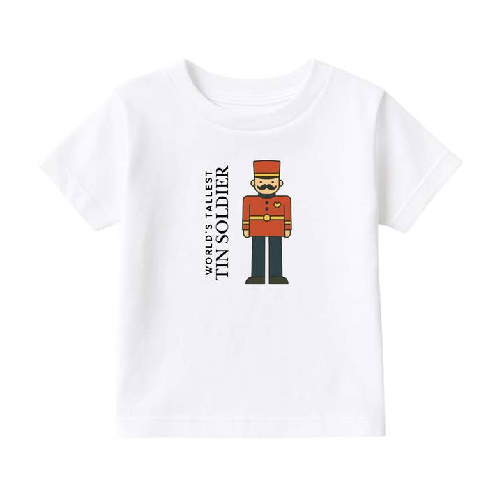 Graphic Tee - World's Tallest Soldier for wholesale by Baby Nook