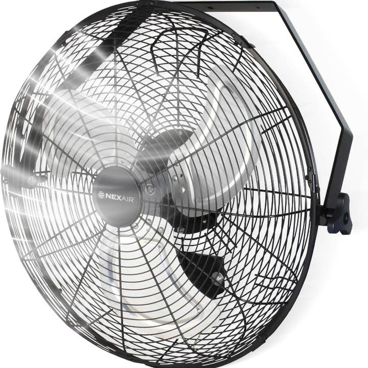 Nexair 18" High Velocity metal wall mount Fan for wholesale by MSH Sales