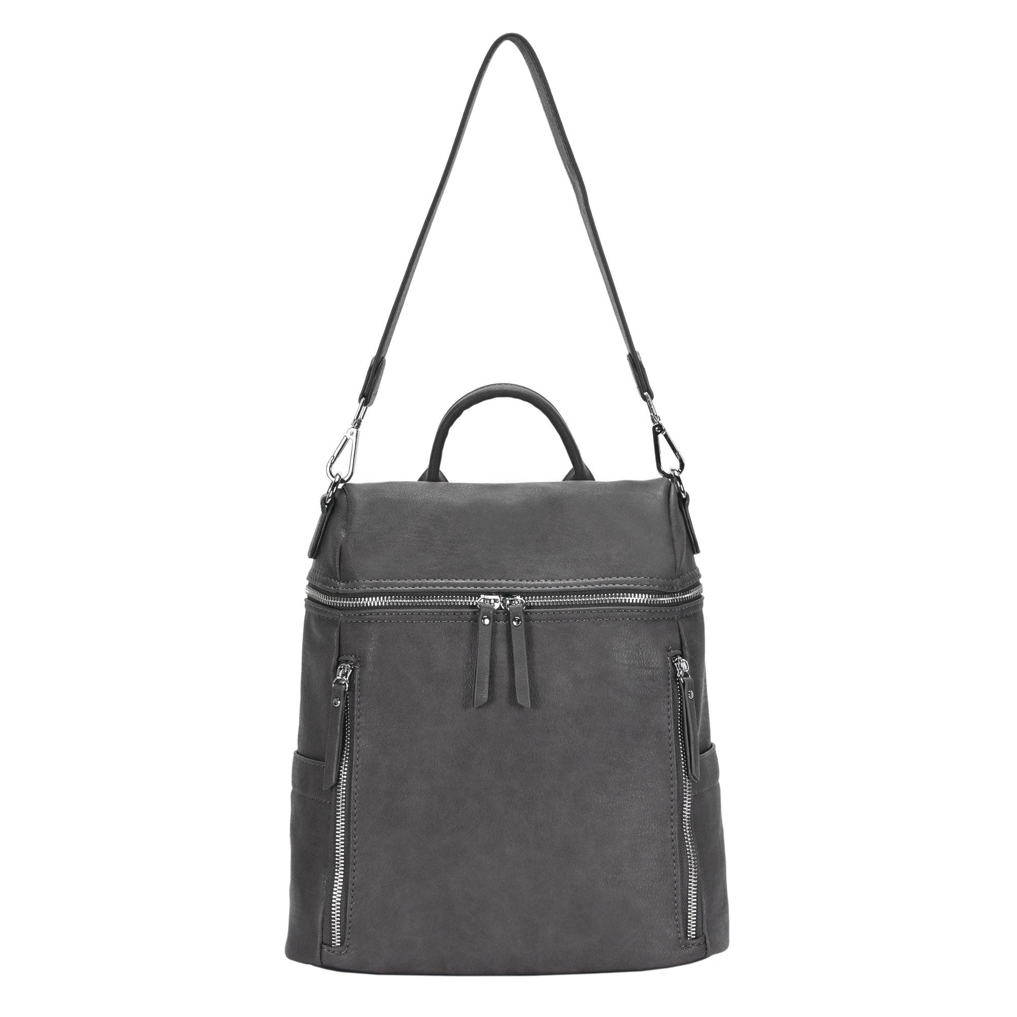MMS Brands - Wholesale Backpack - Women's - Sienna Utilitarian Shoulder Backpack Purse12