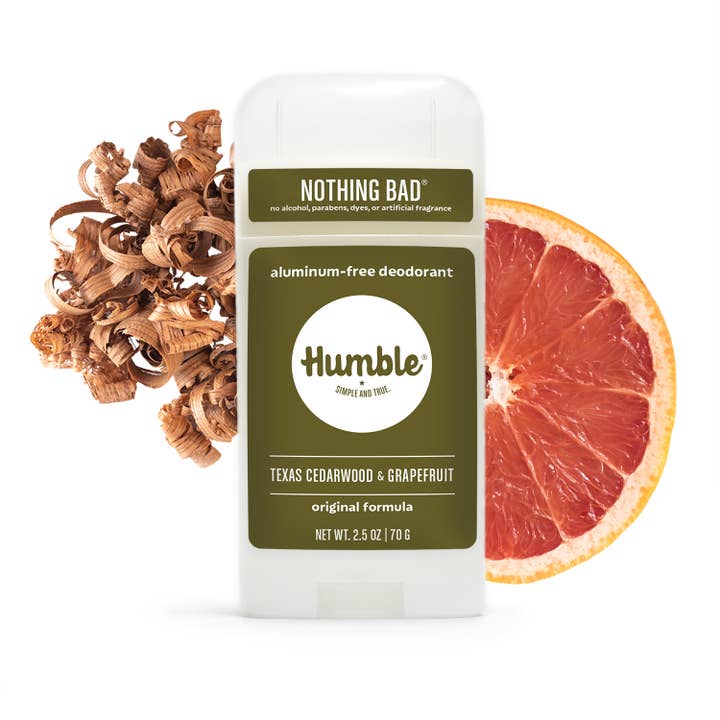 Texas Cedarwood & Grapefruit Original Deodorant for wholesale by Humble Brands, Inc.