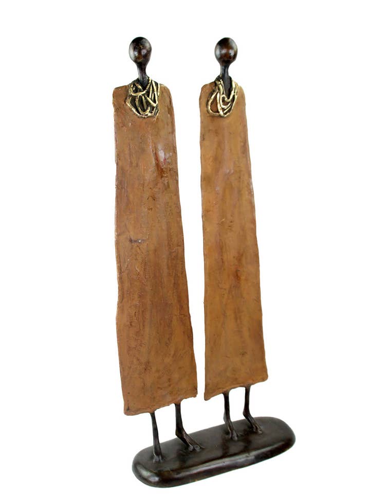 Brunt platt par 55 cm för wholesale av Lafi Bala