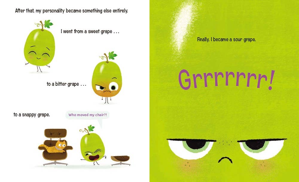 HarperCollins - Wholesale Preschool Book (3-5) - Sour Grape, The : Jory John & Pete Oswald3