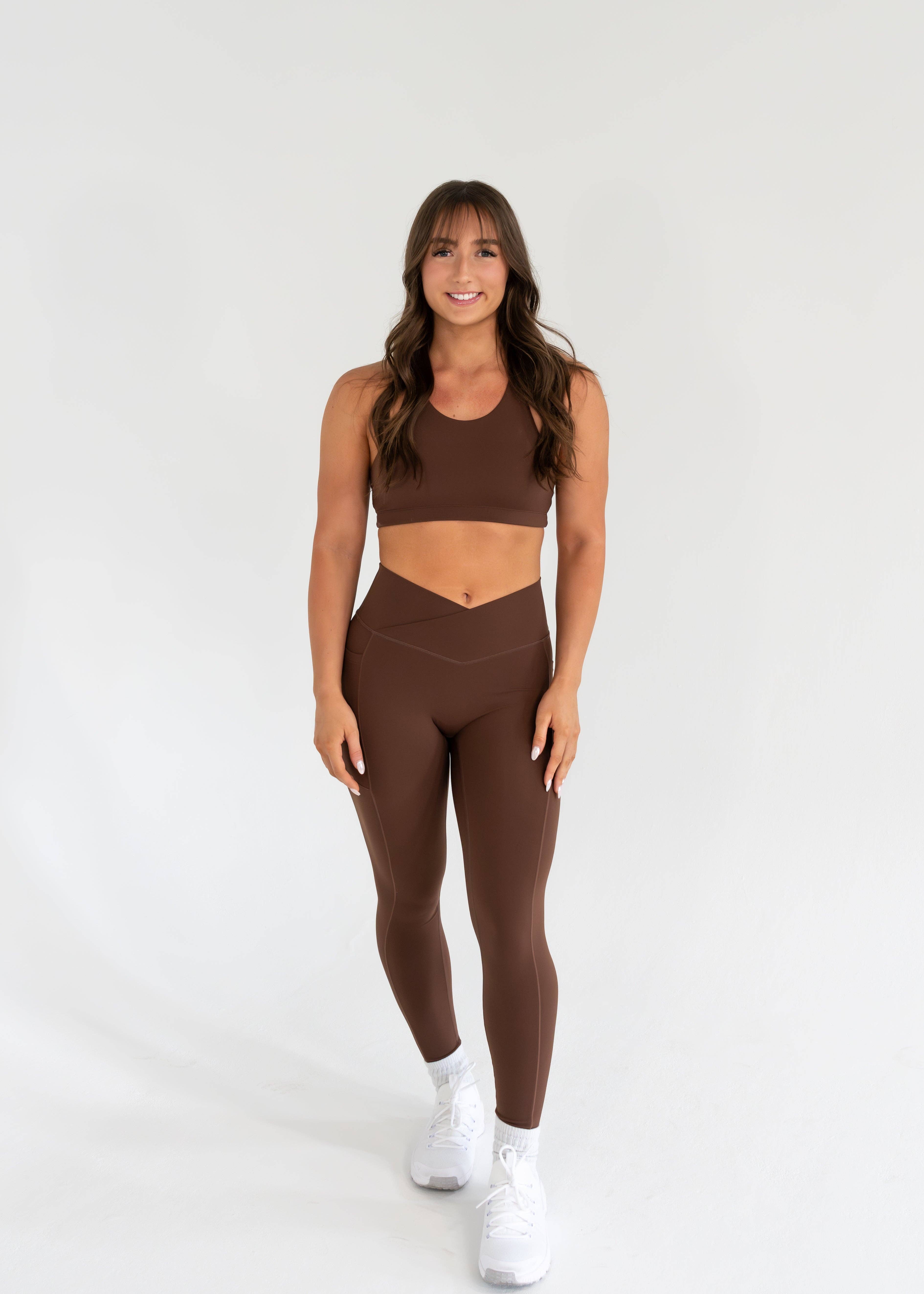 Savage Babe Collection - Vente Brassière de sport – femme - Soutien-gorge Omnia - Marron caroube6