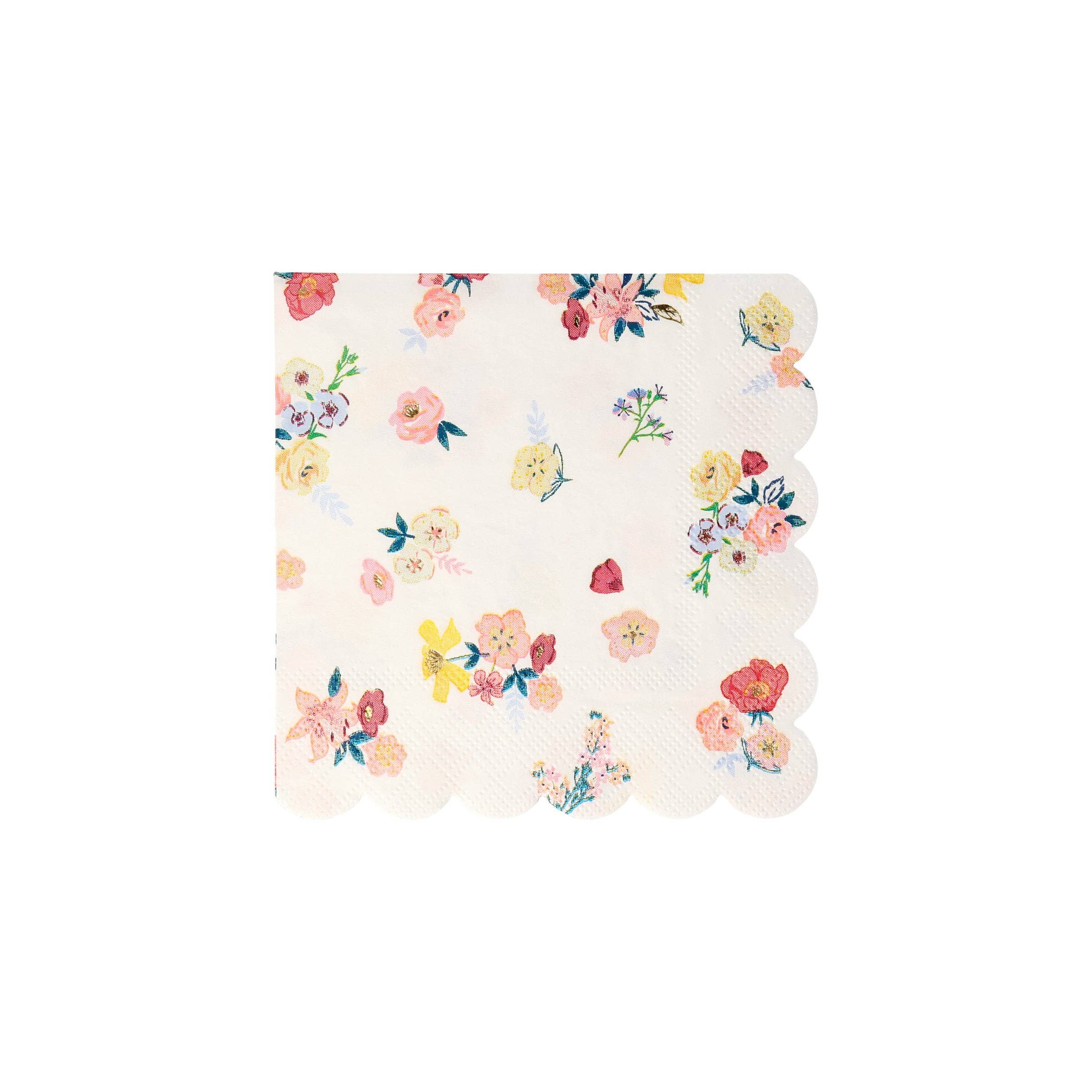 Meri Meri - Wholesale Disposable Napkin - English Garden Small Napkins2