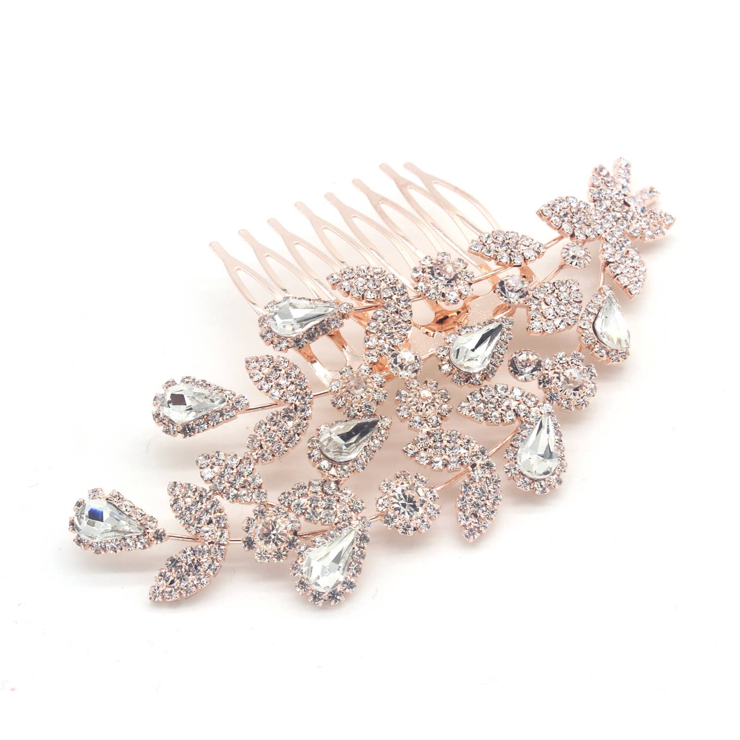 Diacly - Vente Épingles à cheveux - Série de peignes à cheveux à thème nuptial Flower2