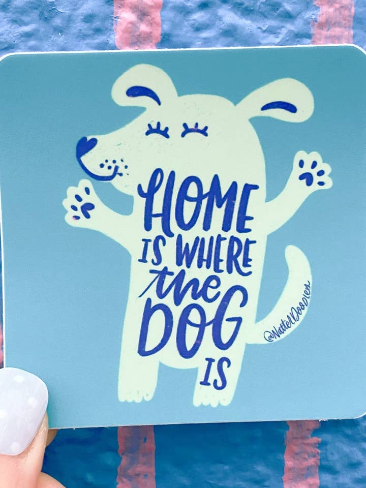 Hjem Er Hvor Hunden Er for engroshandel hos NatterDoodle