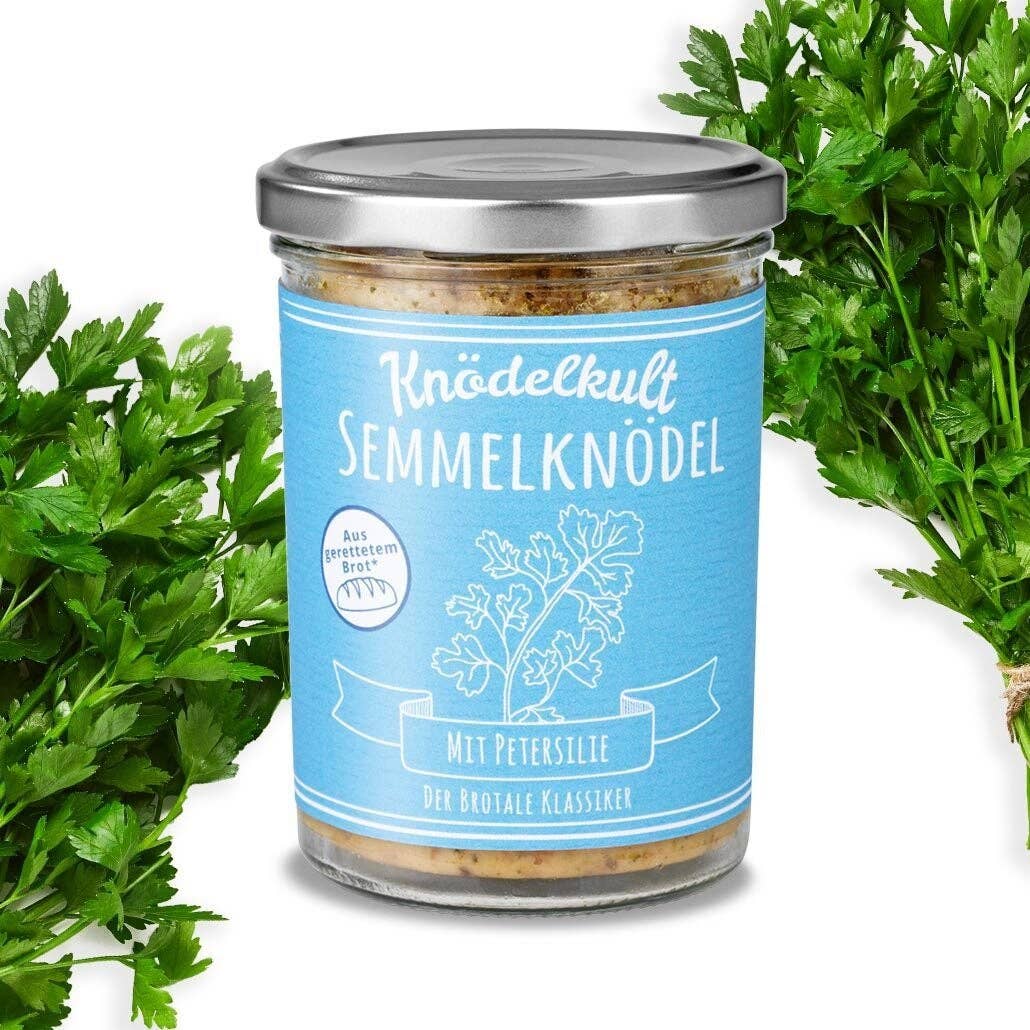Knödelkult - Wholesale Bread Mix - 6 bread dumplings with parsley3