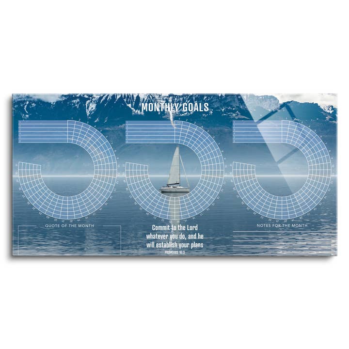 Christmas Holiday Gift, Goals, Tracker, Men, Home Décor for wholesale by LIFEtrack/Clairmont & Co