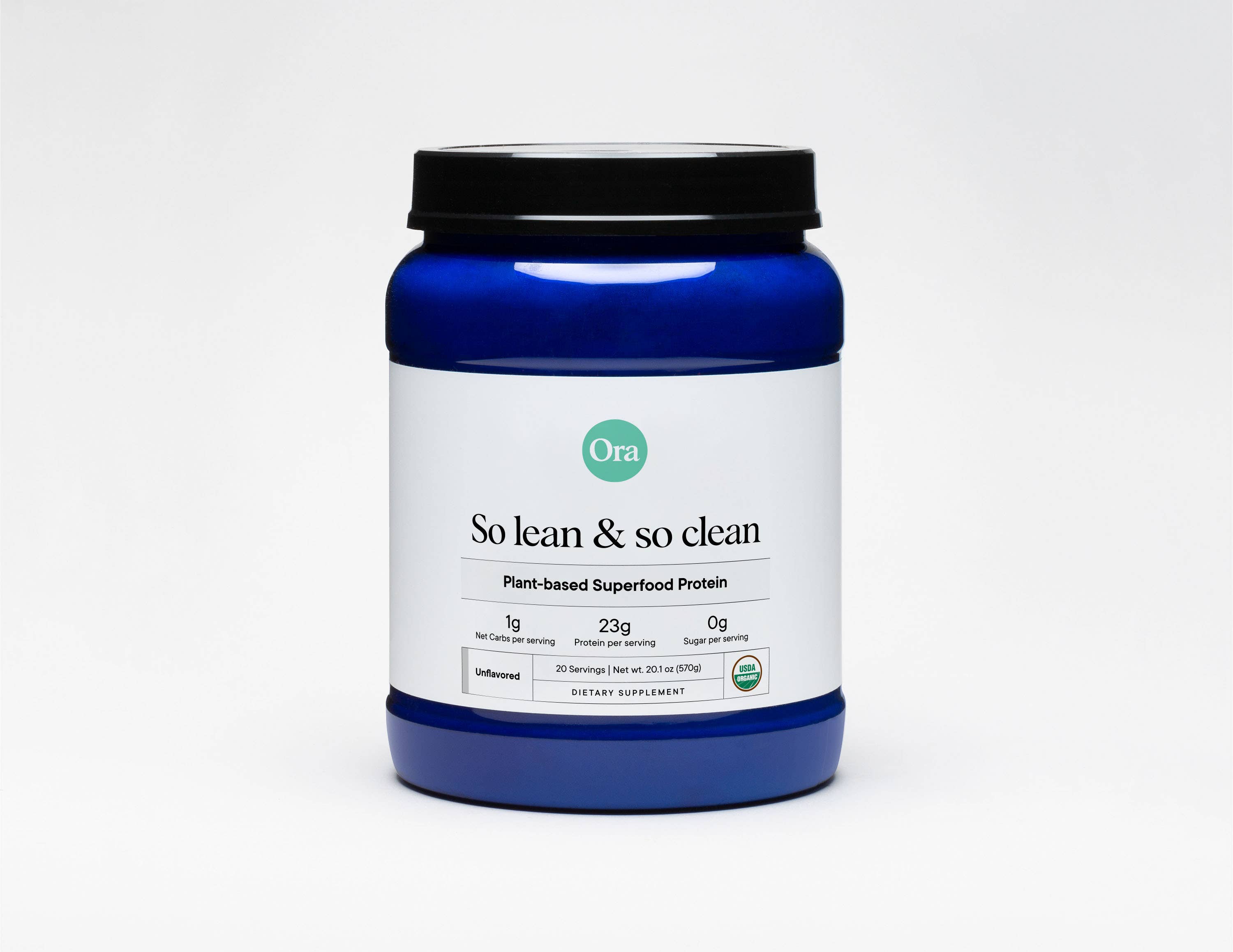 Ora Organic – wholesale Protein/superfood powder – So Lean & So Clean - Protein Powder - Unflavored 20 serv3