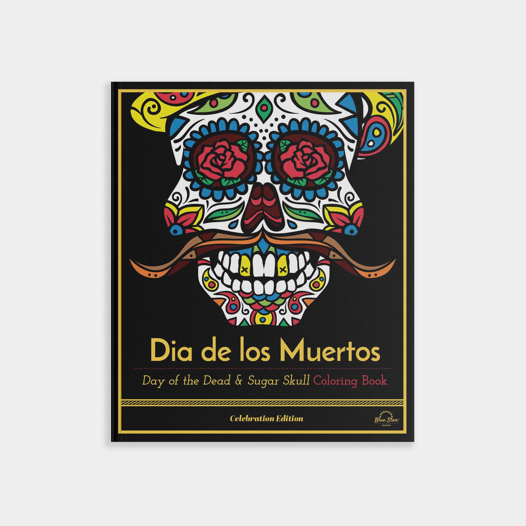 Blue Star Press - Wholesale Coloring & Activity Book - Adult - Dia De Los Muertos: Coloring Book Day of the Dead Halloween